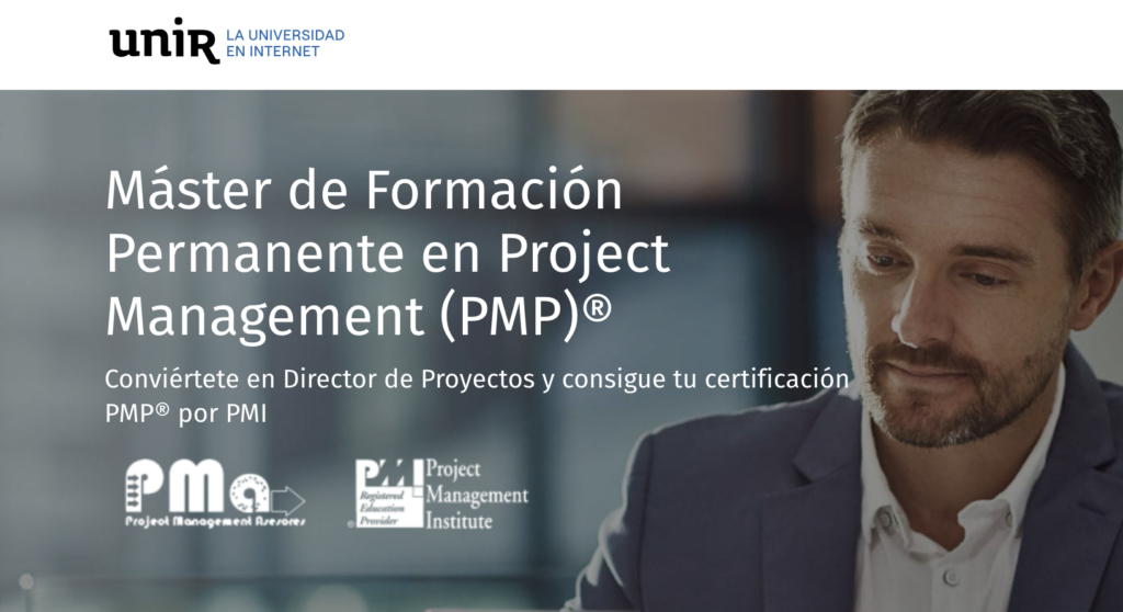 Máster en Dirección de Proyectos PMP